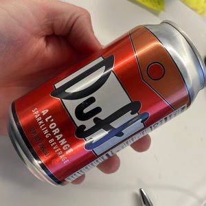 Simpsons Duff soda